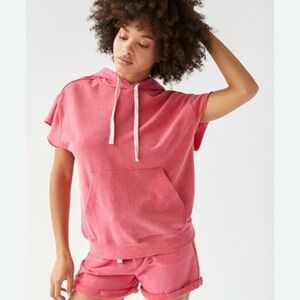 Splits59 Hooded Short Sleeve Sweatshirt